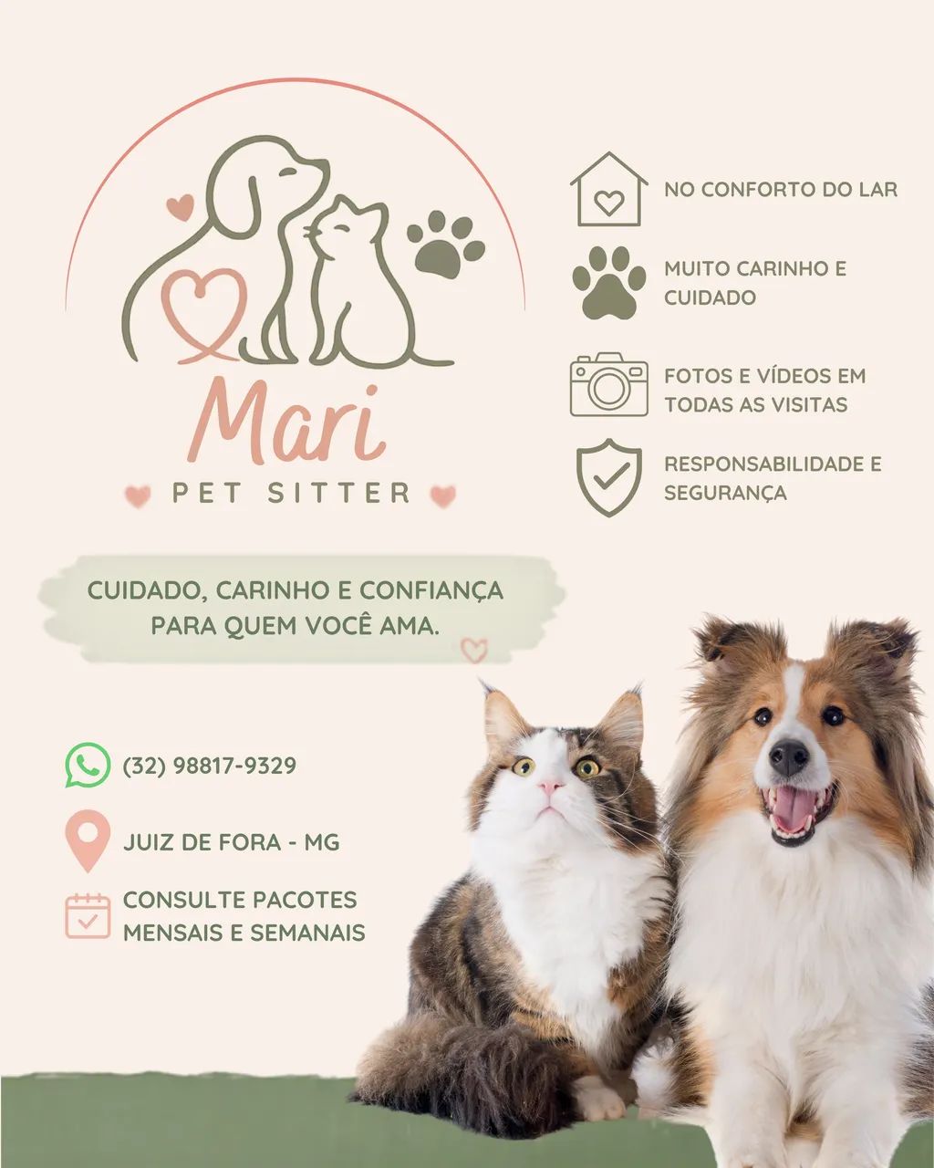 Pet Sitter em Juiz de Fora