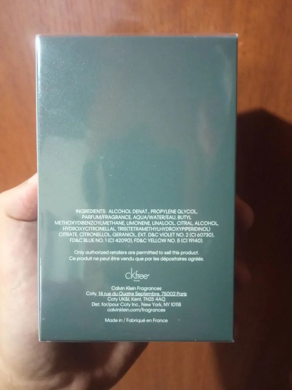 Perfume Calvin Klein Ck Free for men Lacrado - Foto 2