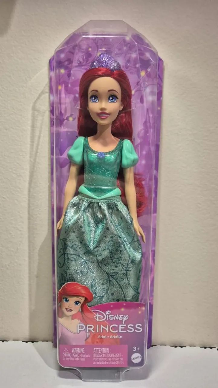 Boneca Princesas Disney Ariel ORIGINAL - NOVA e LACRADA na Caixa!