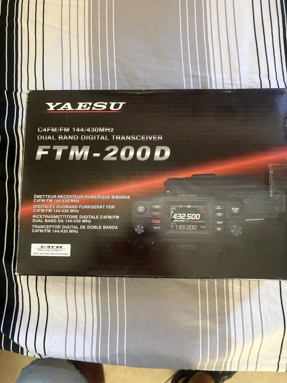 Rádio Yaesu FTM 200 (DIGITAL) - Foto 2