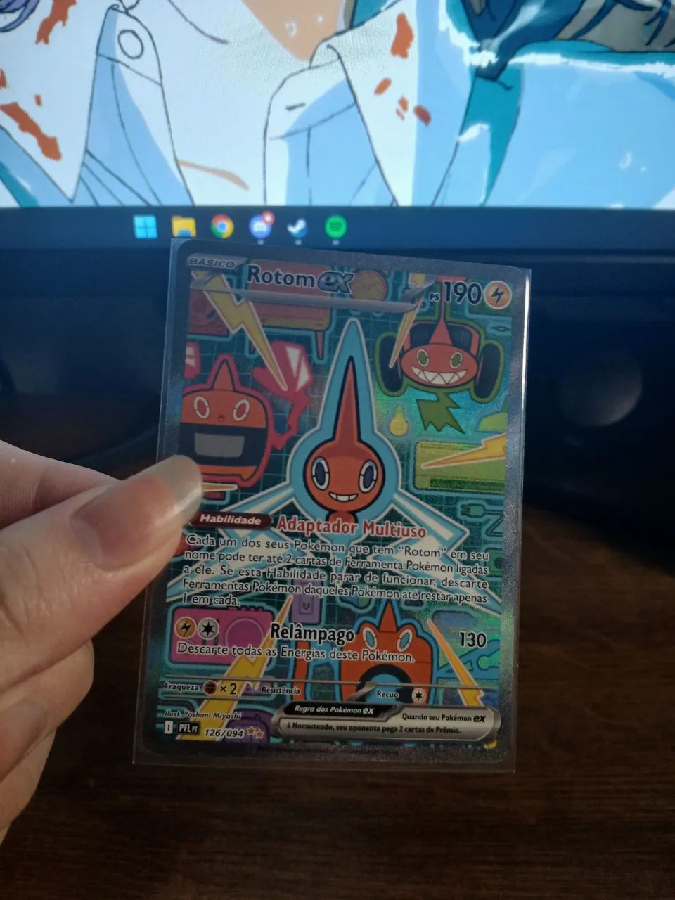 CARTA POKÉMON TCG - ROTOM EX (126/094) - Foto 2