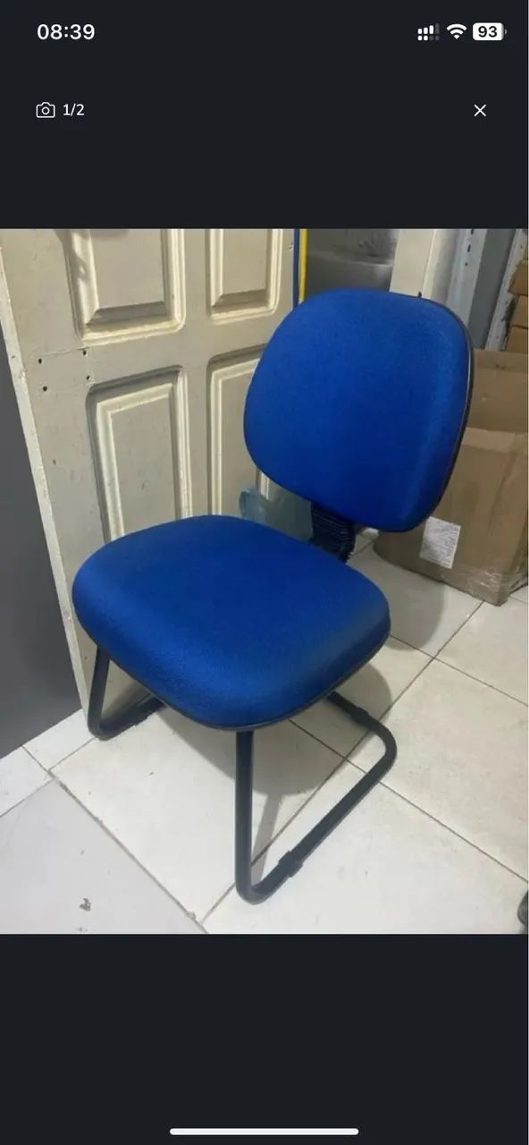 Cadeiras novas nunca usadas, confortaveis