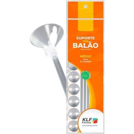 Kit Suporte Vareta de Balão 10 uni - Foto 3