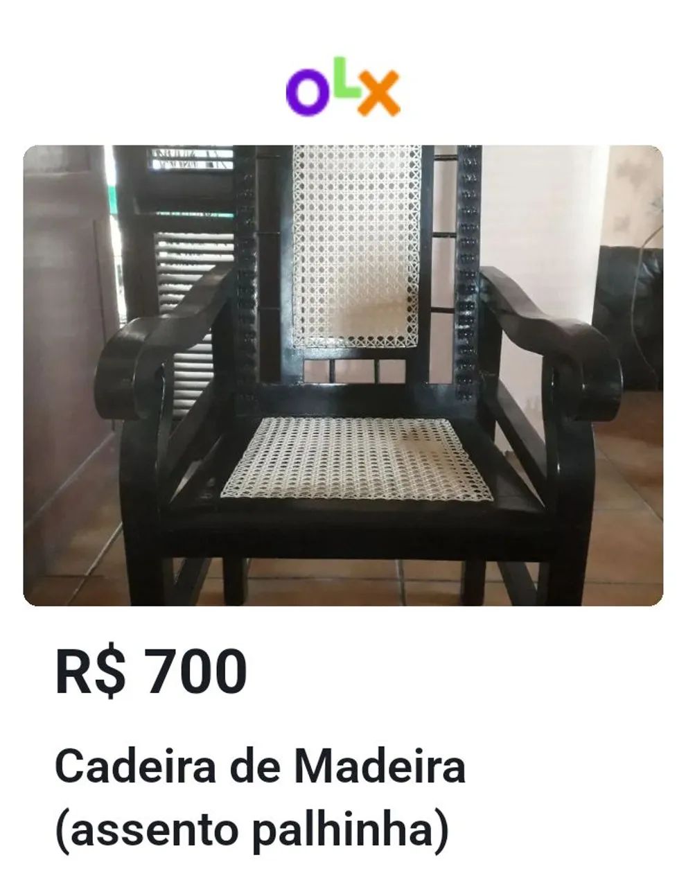 Cadeira de Maciça 