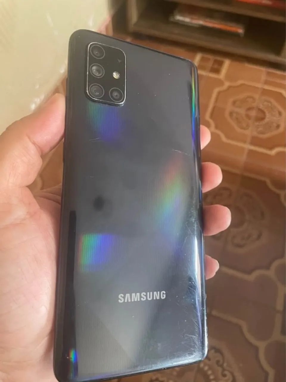 Samsung Galaxy A71 - 128GB/6GB RAM - NFC OK - Tela Quebrada - LEIA - Foto 3