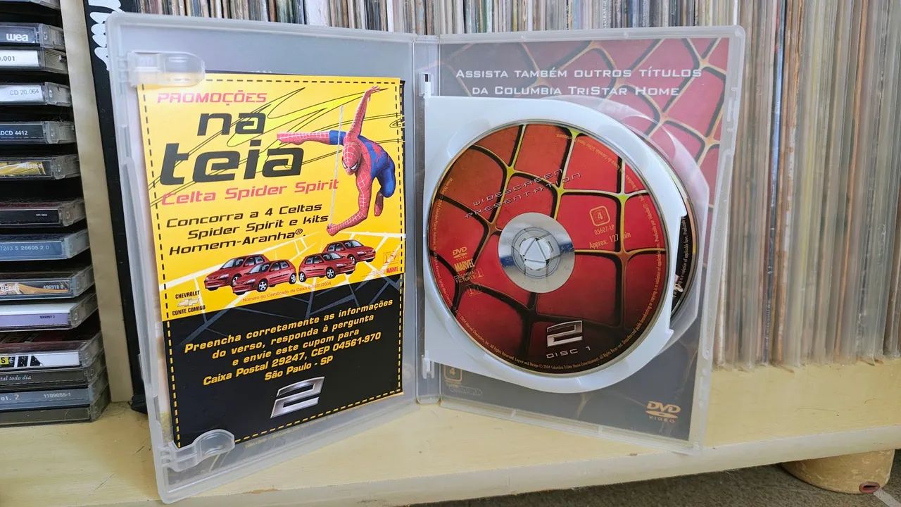 Homem aranha 2 Dvd duplo - Foto 3