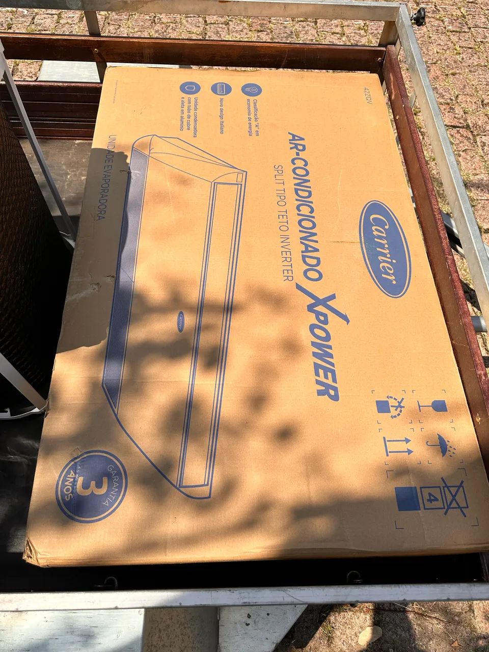 Ar-Condicionado Split Novo! Inverter Teto 36000 BTUs Carrier Xpower Connect Quente e Frio - Foto 2