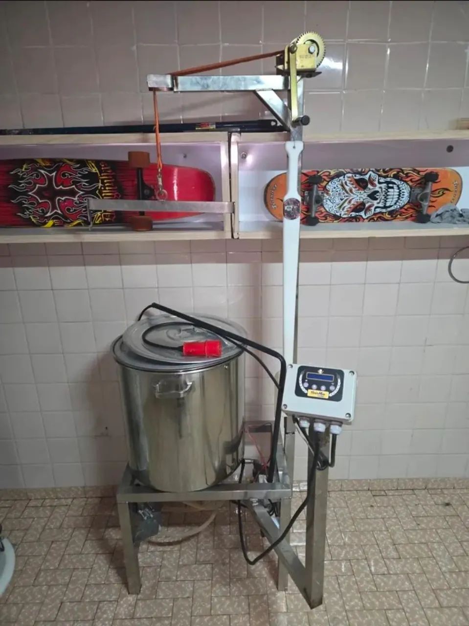 Panela Single Vessel 90 Litros Com Controladora Beermax