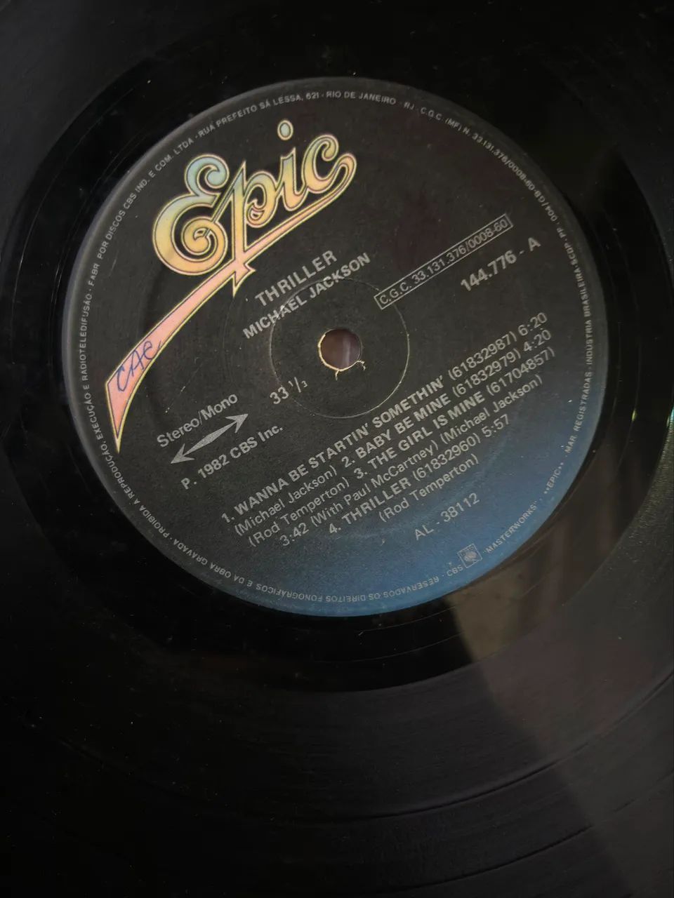 Disco vinil Michael Jackson Thriller - Foto 3