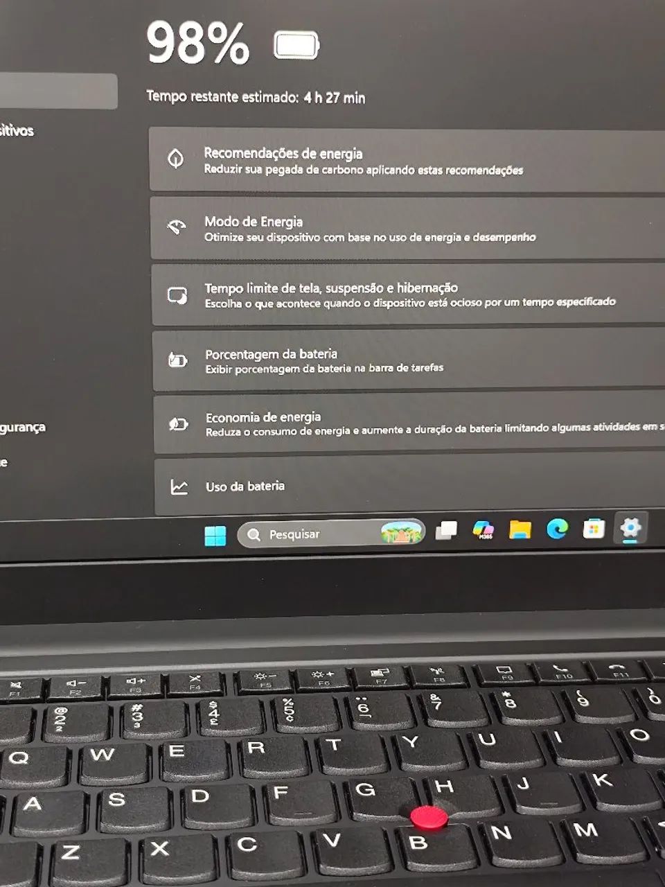 NOTEBOOK LENOVO THINKPAD i5 12ª/8GB RAM/512GB SSD - Foto 3