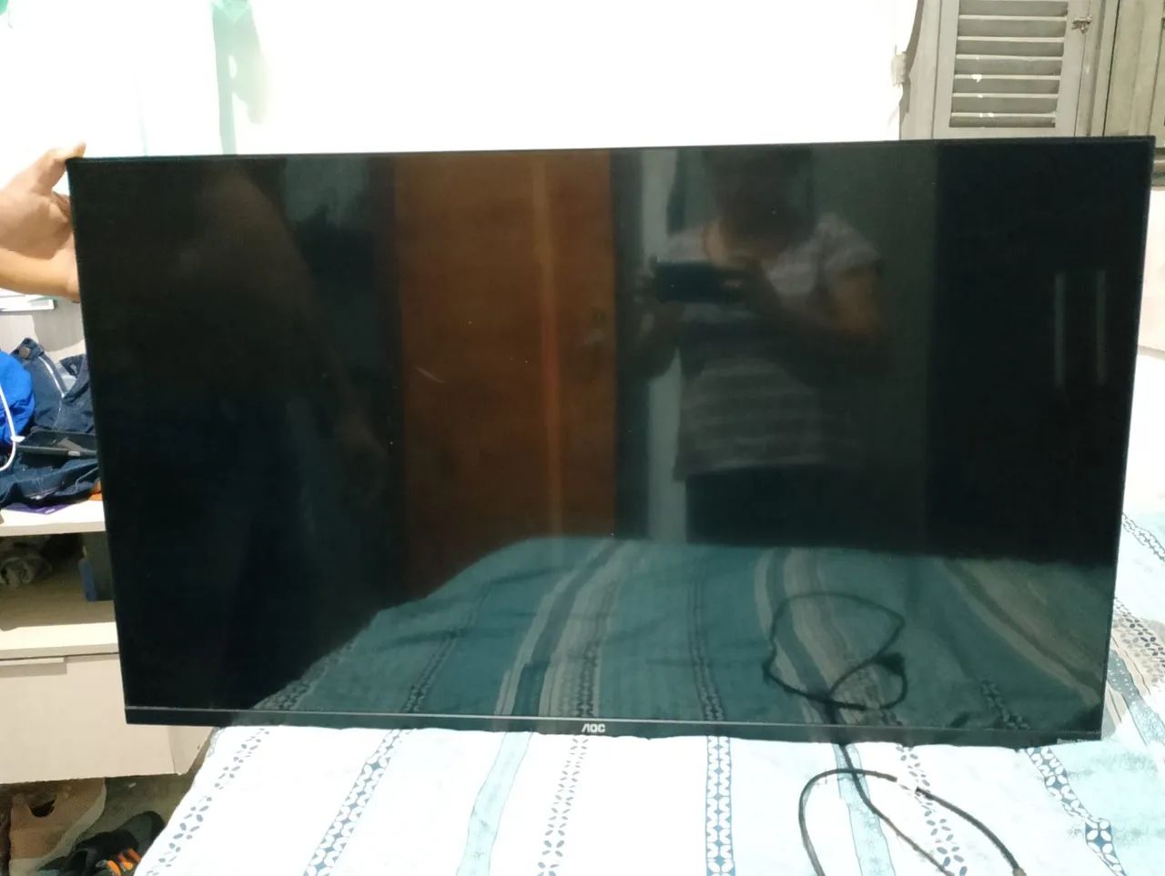 TV com defeito