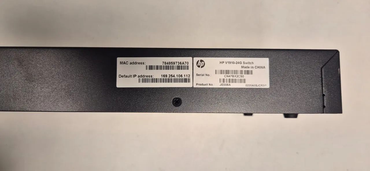 Switch Gerenciável HP V1910-24G - Foto 3