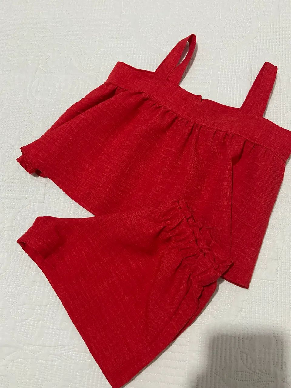 Conjunto infantil vermelho - Foto 5