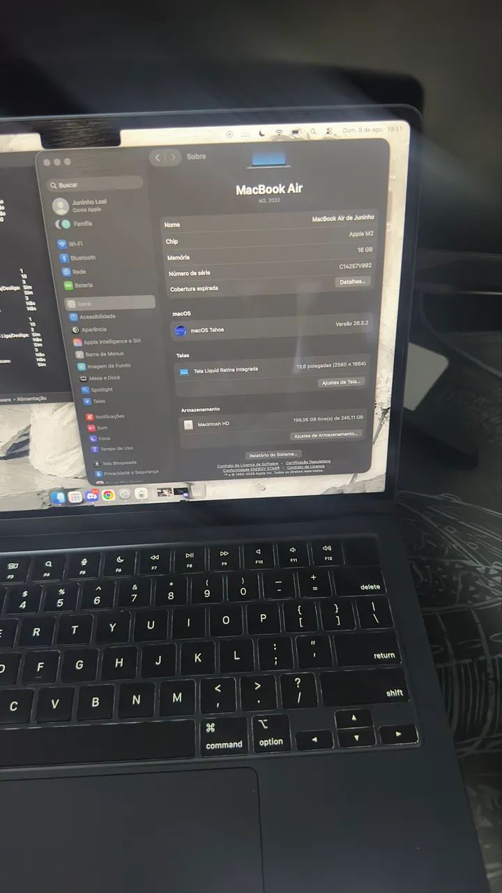MACBOOK M2 16GB RAM / 256GB SSD - Foto 5