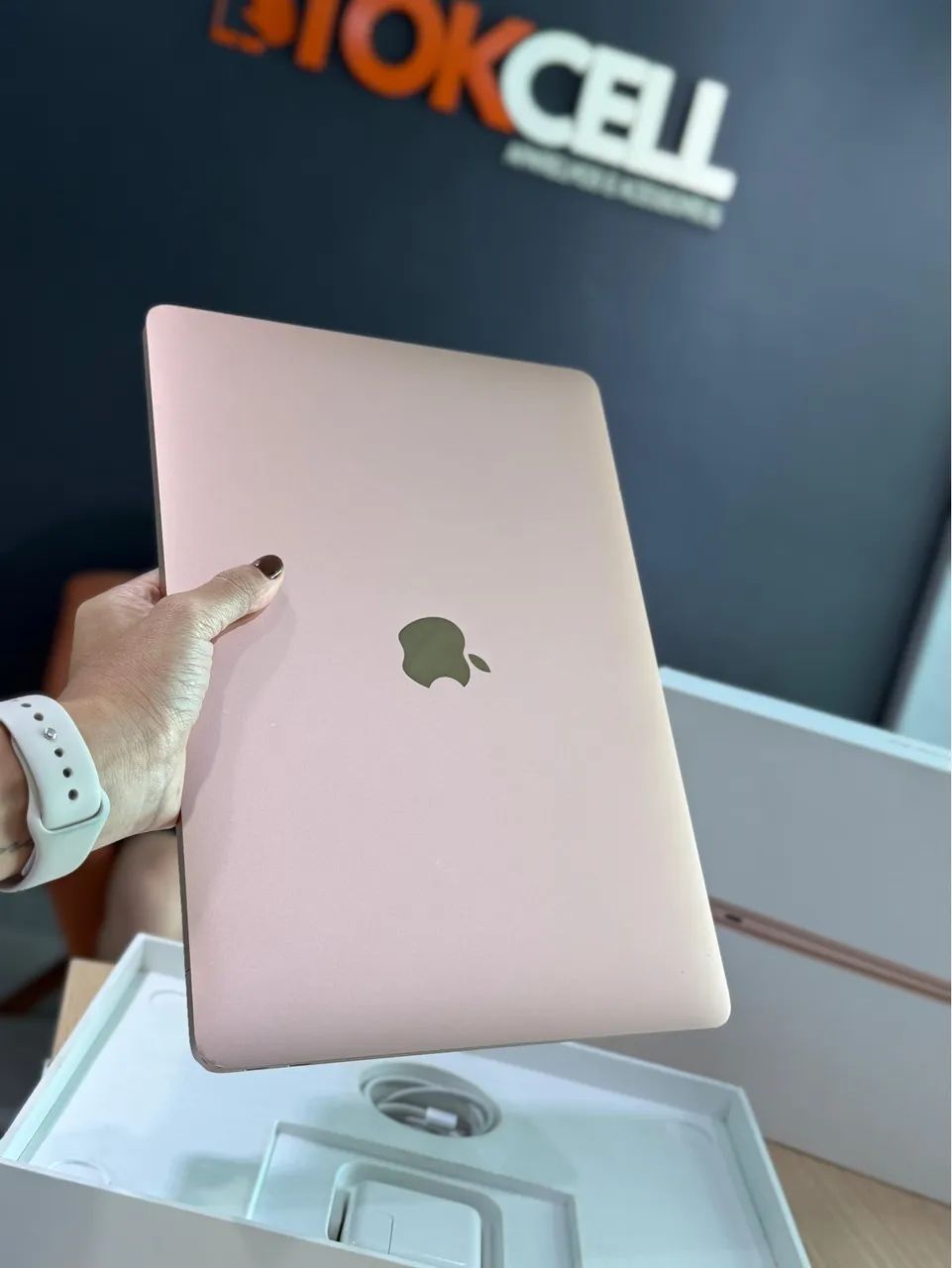 MacBook Air 13Pol M1 256SSD/8GB Rosé Seminovo Garantia Loja Física
