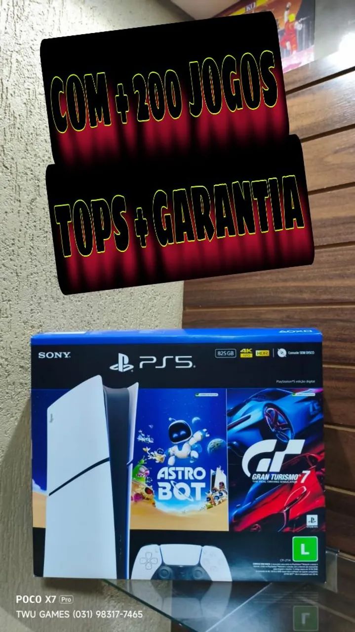 PS5 slim mais garantia
