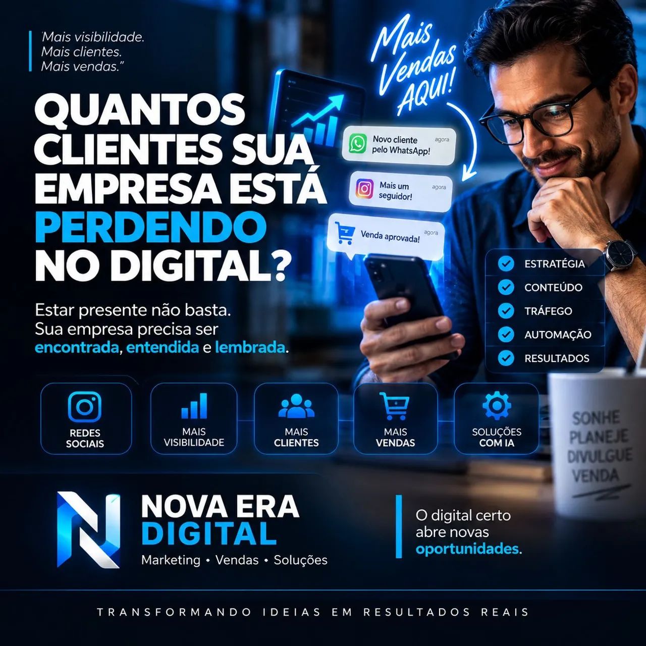 ? Marketing Digital para Empresas | Instagram + WhatsApp | Anápolis