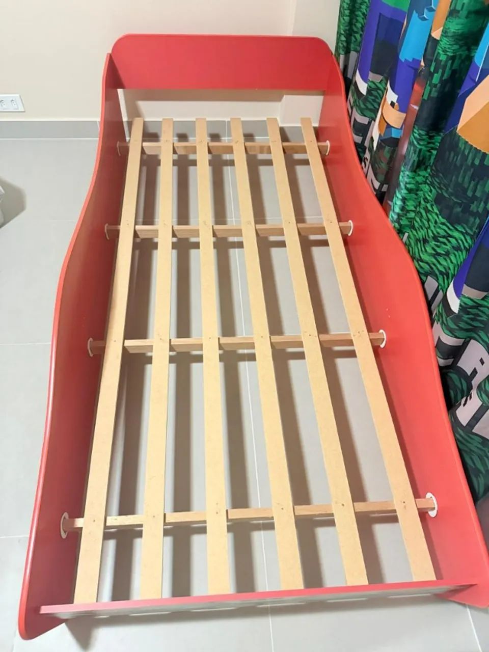Cama Solteiro Infantil Space Plus com Dossel Cockpit - Foto 2