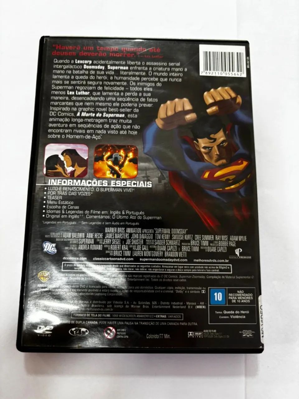 A Morte Do Superman (dvd) - Foto 4