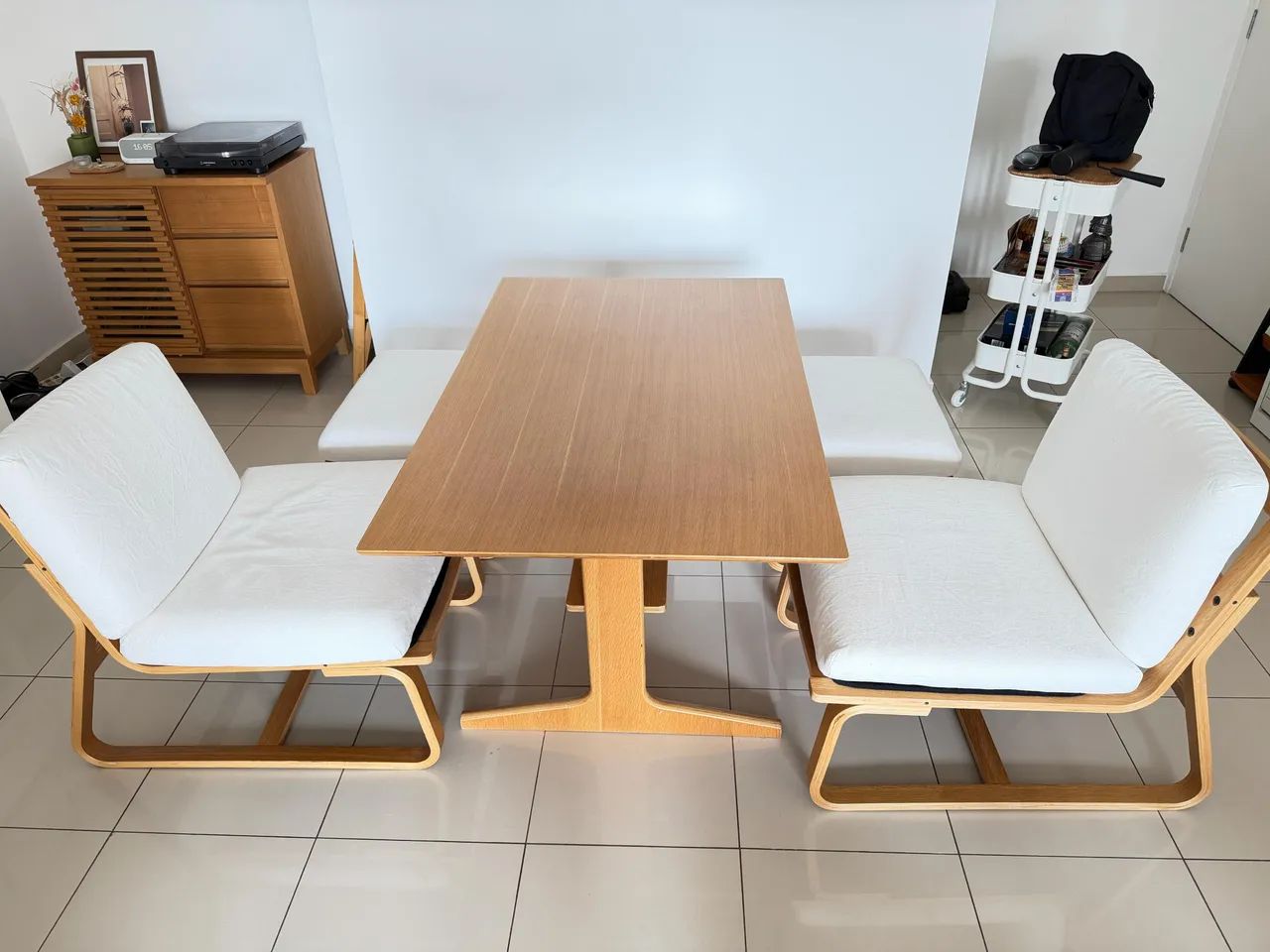 Mesa de Jantar 4 lugares japonesa (Muji) - Foto 4