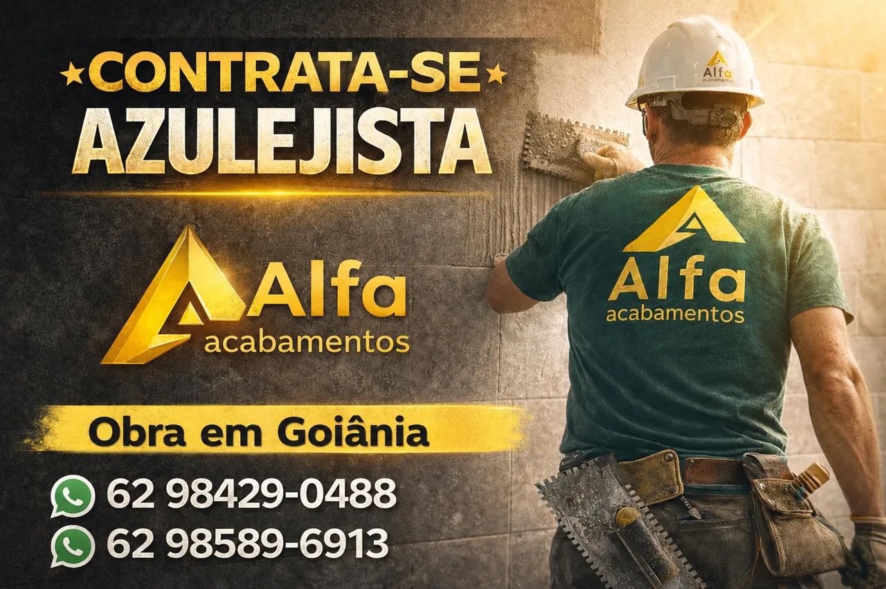 CONTRATA-SE AZULEJISTAS