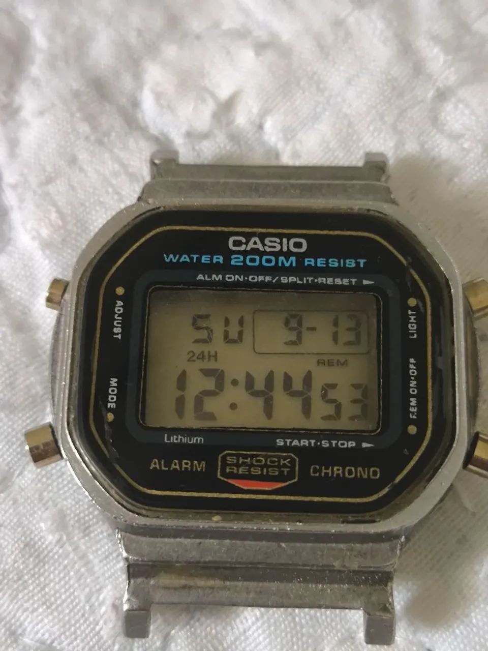 Relógio Casio G Shock dw 5400 com módulo 991