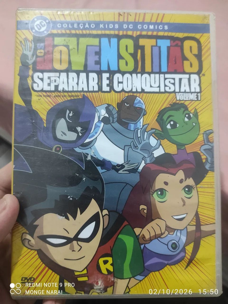 Dvd infantil Teen Titans 