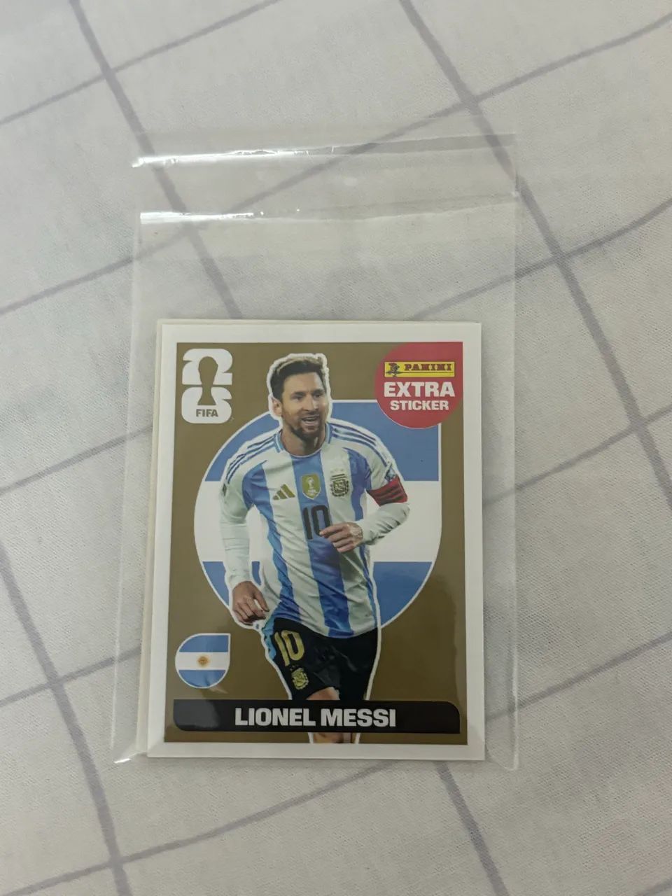 Figurinha Legend Messi Dourada Gold 2026  - Foto 2