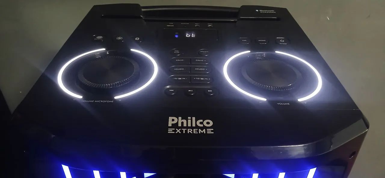 Caixa som torre philco pcx35000 Bluetooth 3500w rms alto falantes 15 polegadas Pancadão  - Foto 2