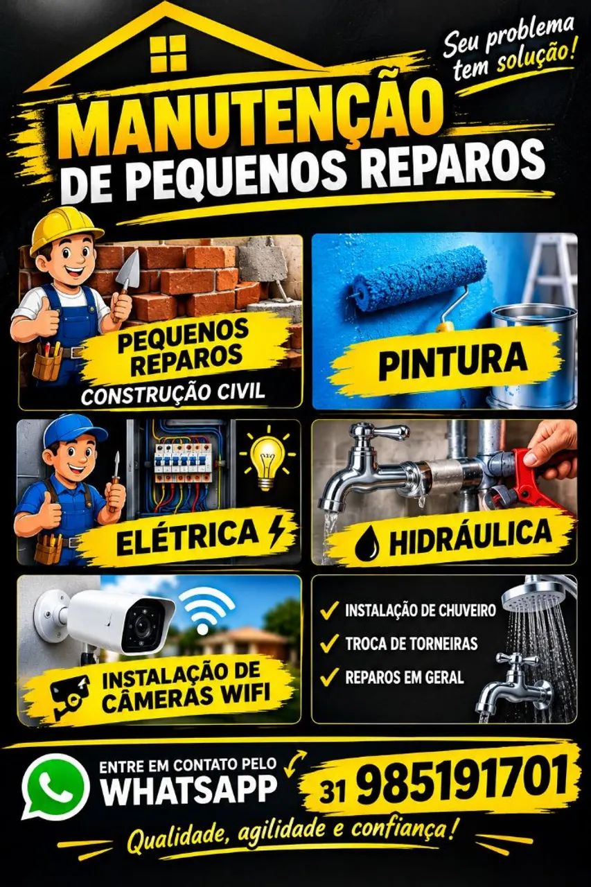 Serviço de Pequenos reparos 