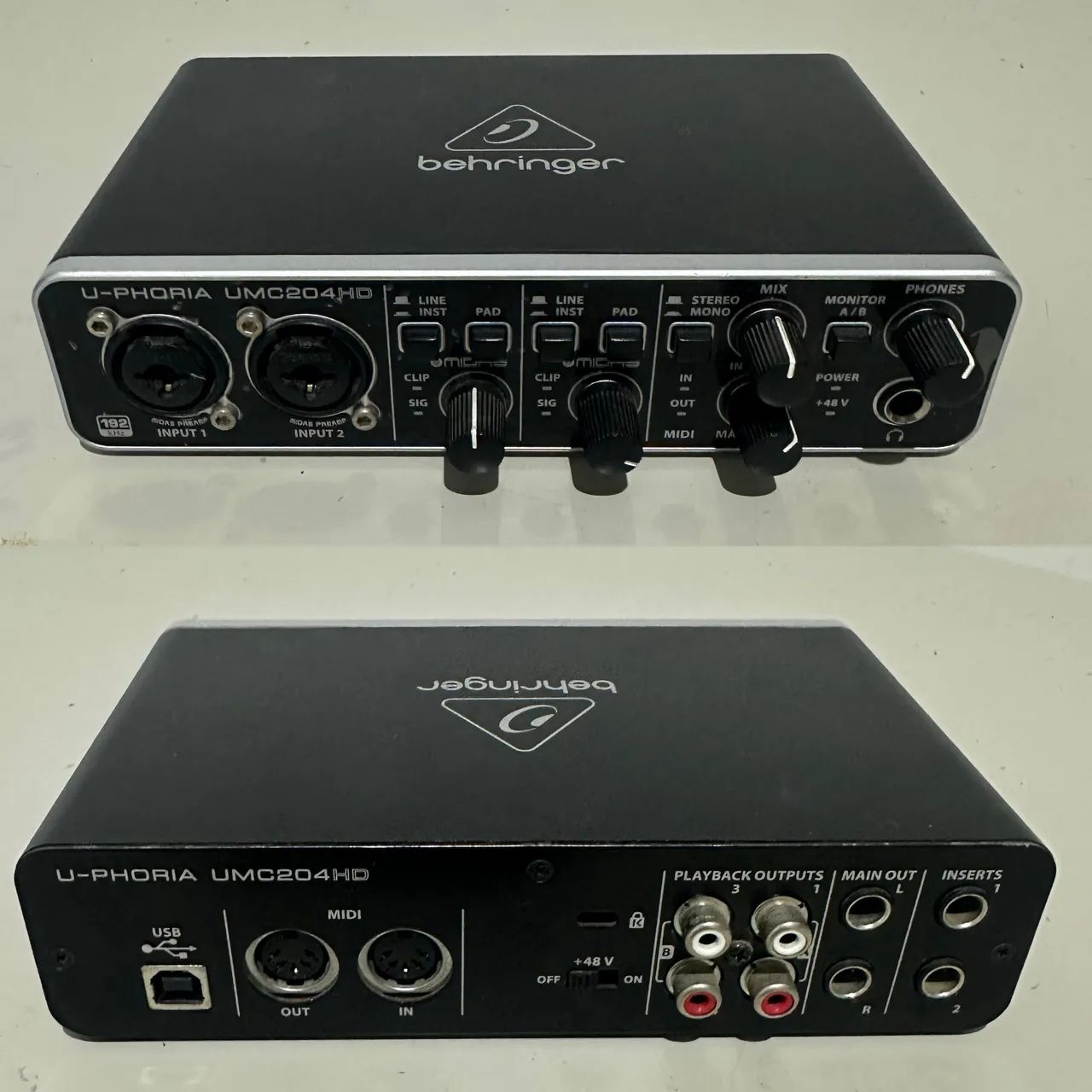 ? INTERFACE DE ÁUDIO BEHRINGER U-PHORIA UMC204HD - Foto 2