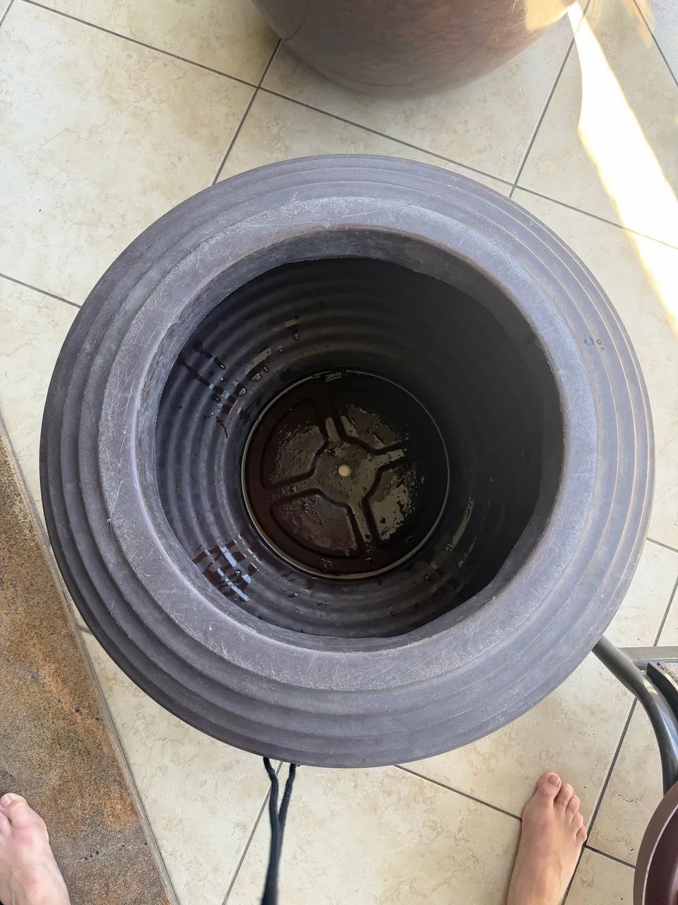 Vaso planta - plástico resistente - Foto 2