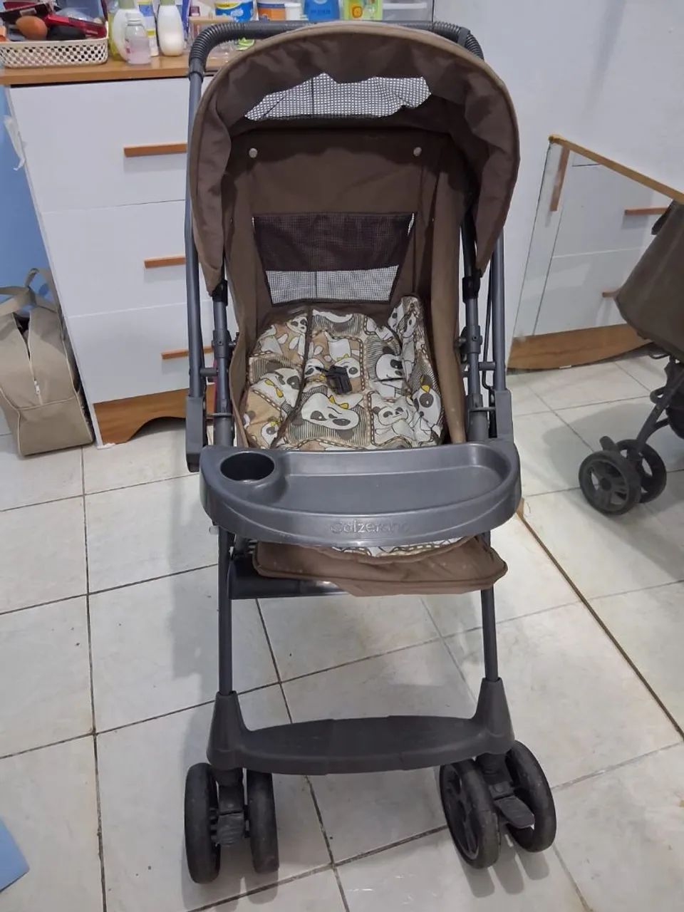 Esse valor é pra vender logo carrinho de bebê galzerano - Foto 4