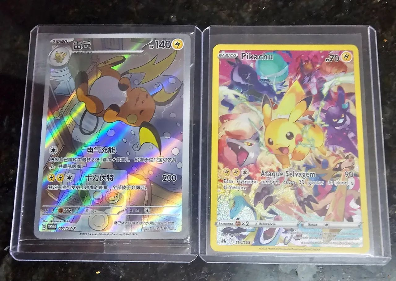Cartas Pokémon Pikachu's Raras, Vendo Separadamente  - Foto 2