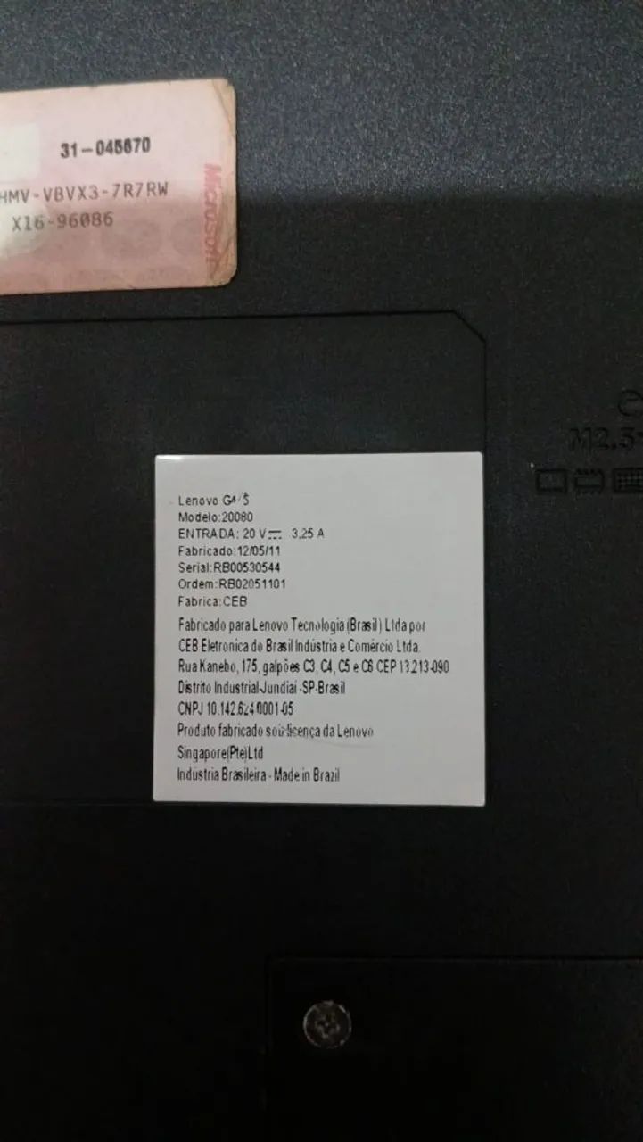 Notebook Lenovo  G475 - Foto 5