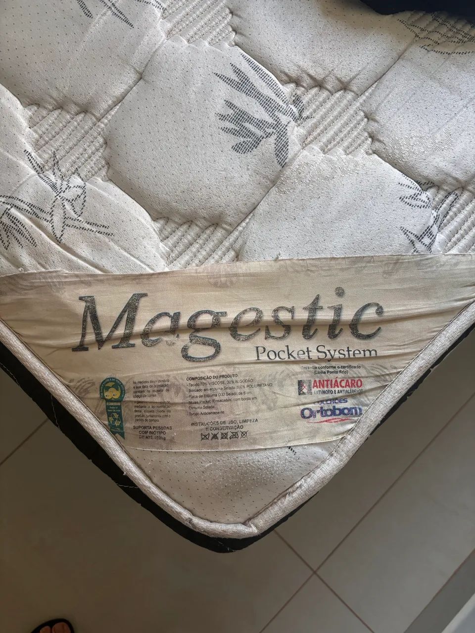 Cama King Size em ótimo estado - Foto 2