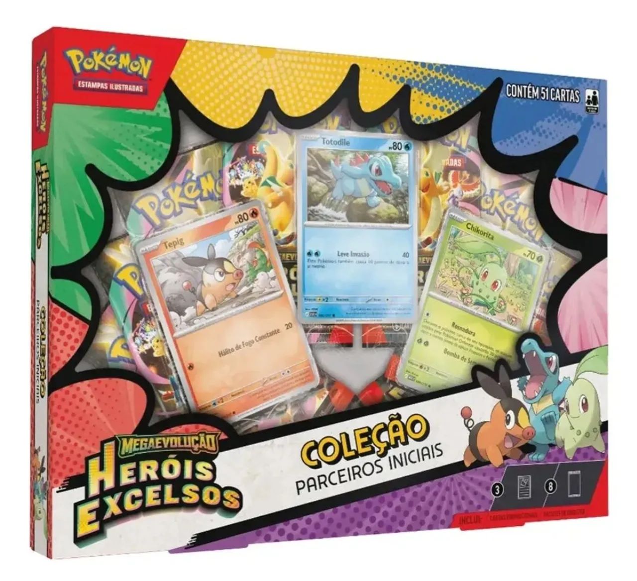 Coleção Parceiros Iniciais Heróis Excelsos