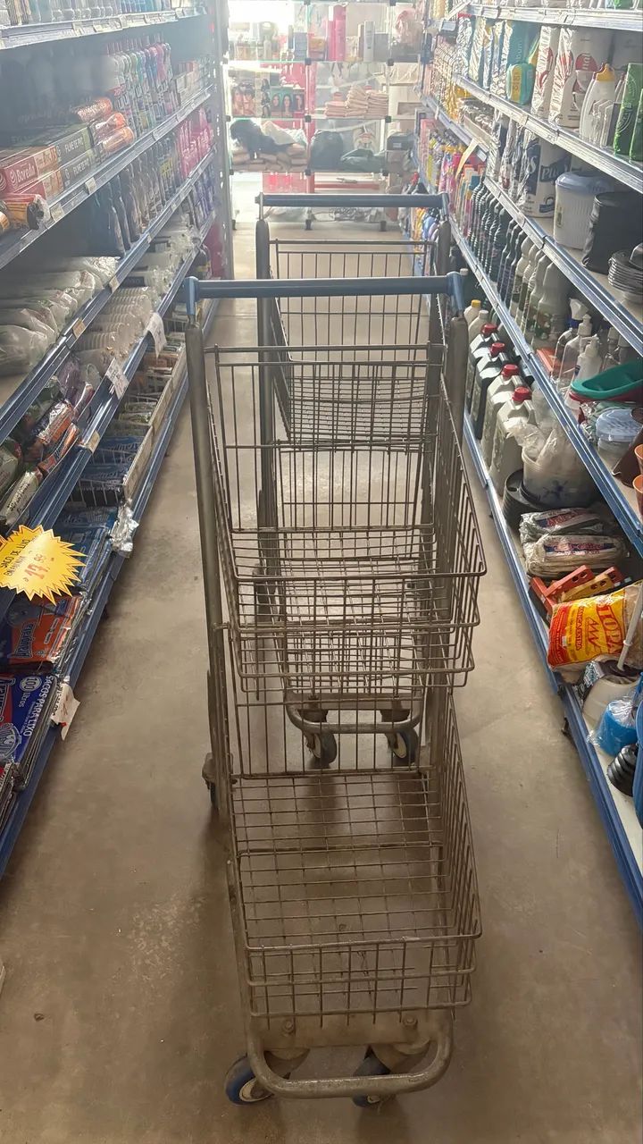 Carrinho de supermercado - Foto 2