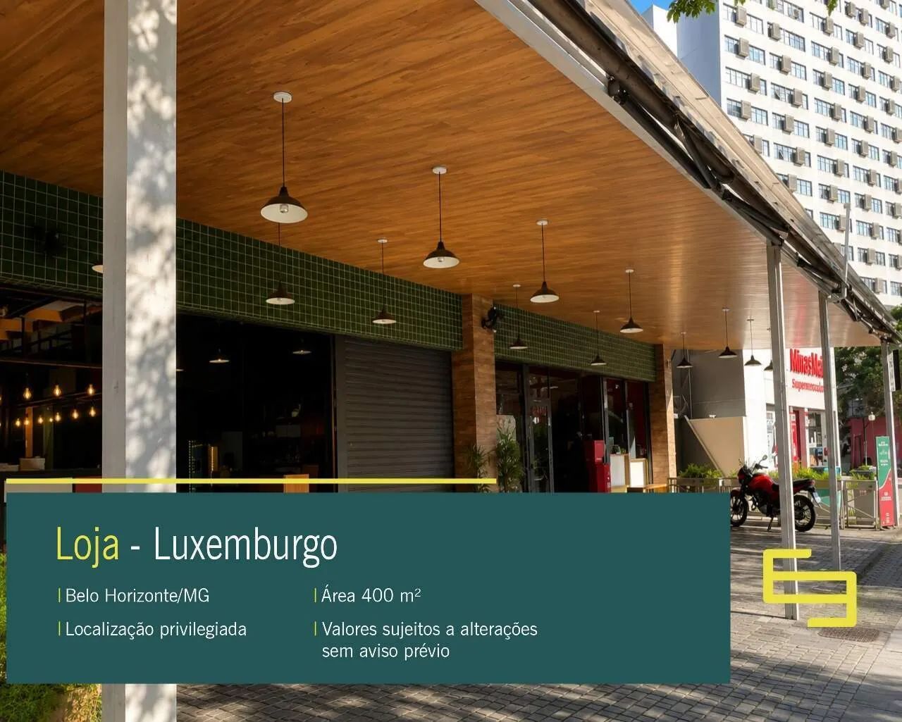 Loja para alugar no Bairro Luxemburgo em Belo Horizonte/MG