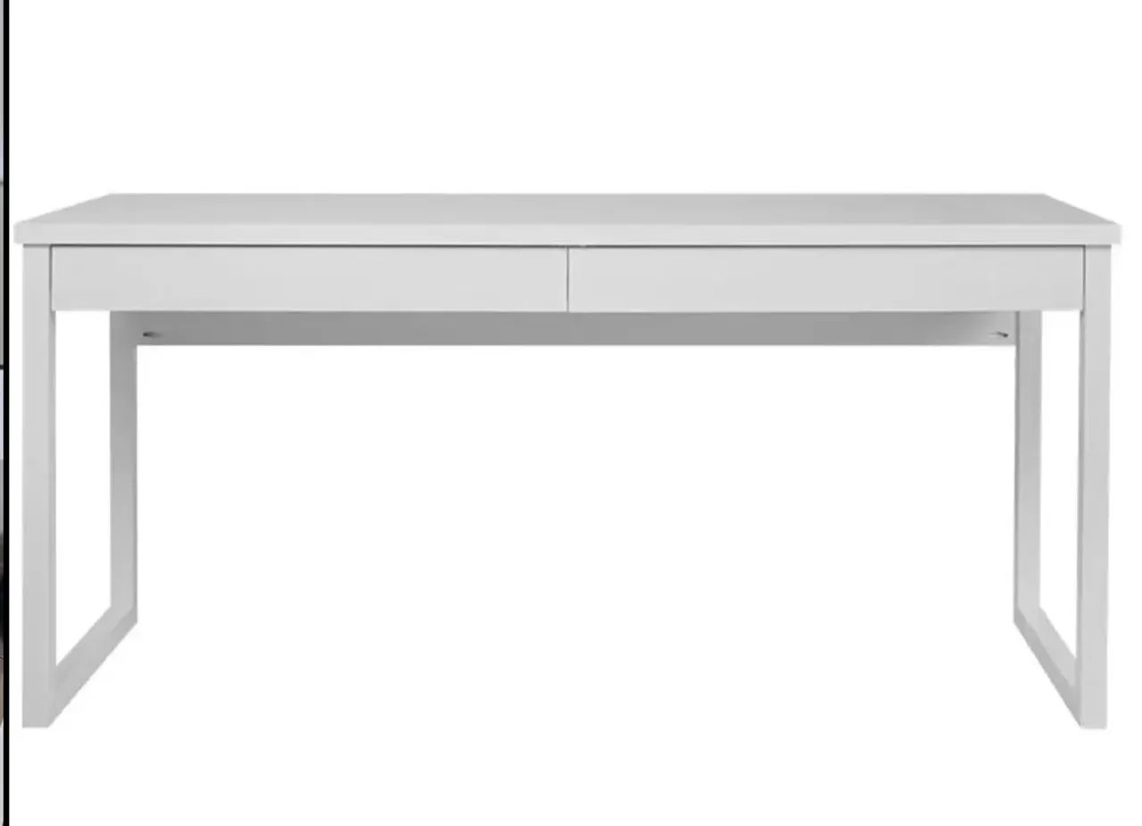 Escrivaninha/ penteadeira branca - Foto 4