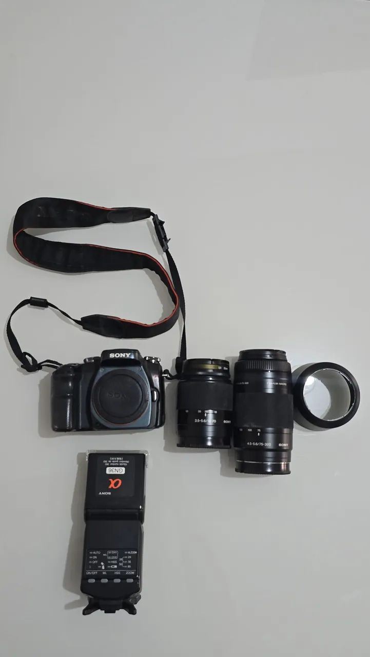 Câmera Sony com lentes - Foto 4