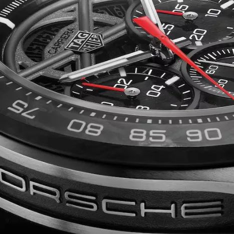 Relógio TAG Heuer Carrera Chronograph x Porsche 963 qualidade Premium - Foto 3