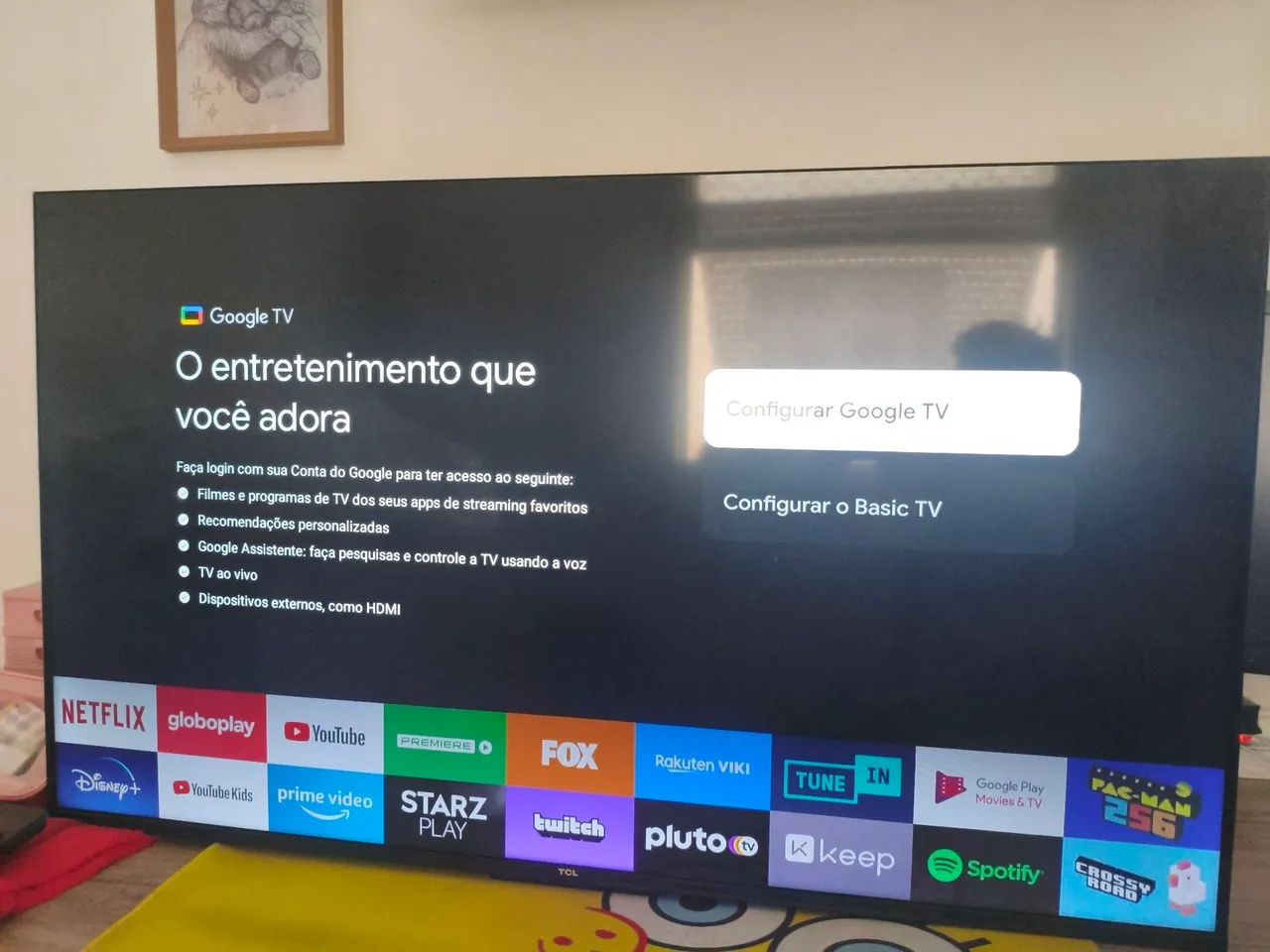 Android tv tcl 43 polegadas 