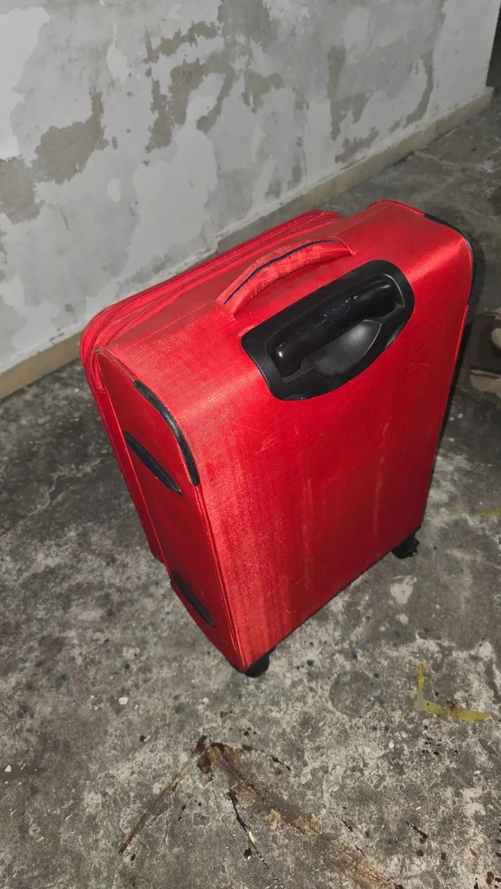 Mala de viagem com rodinhas. Qualidade no precinho - Foto 3