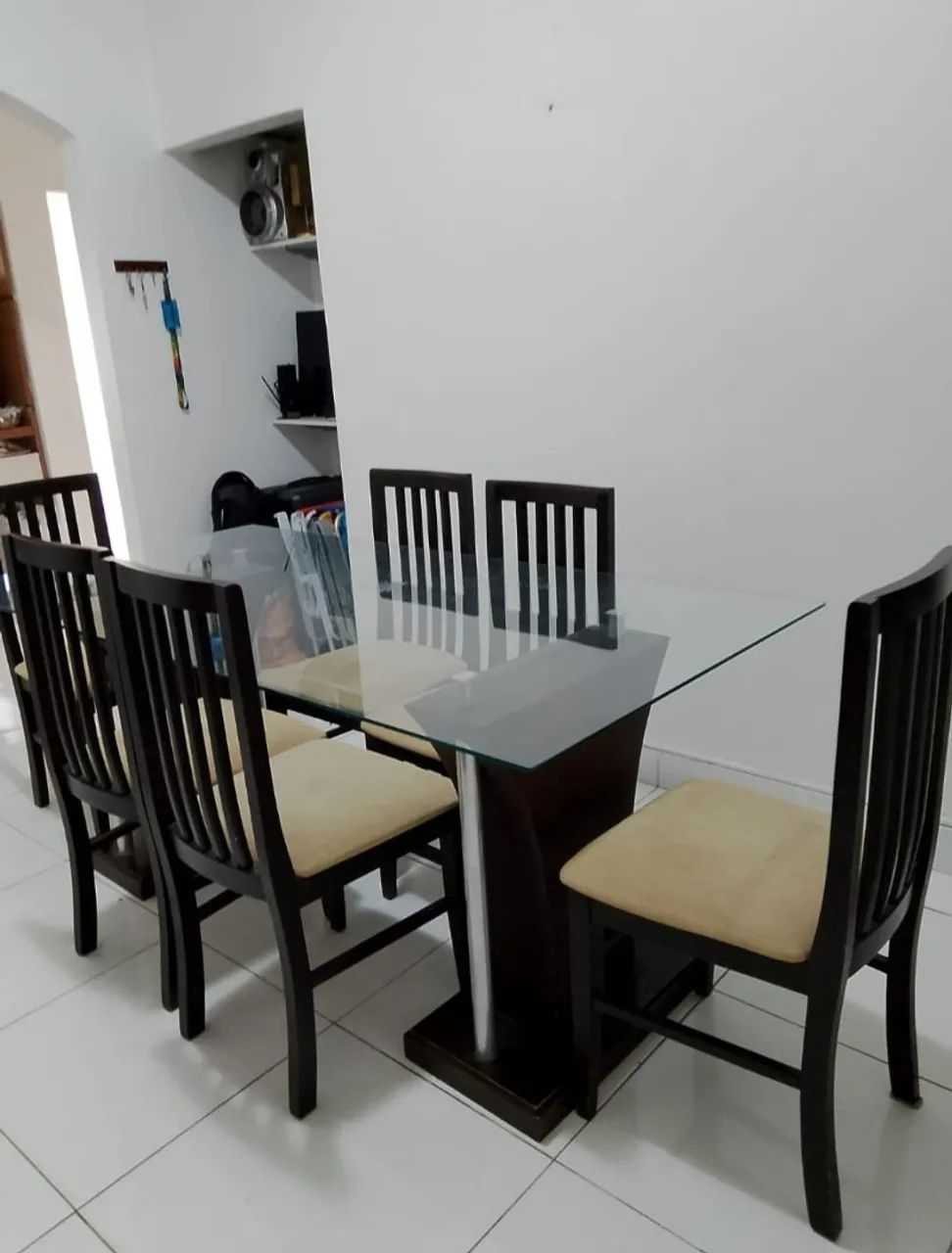 Conj.mesa e cadeira