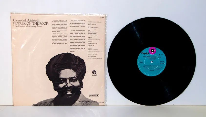Disco Vinil Cannonball Adderley - Fiddler on the Roof - Capitol