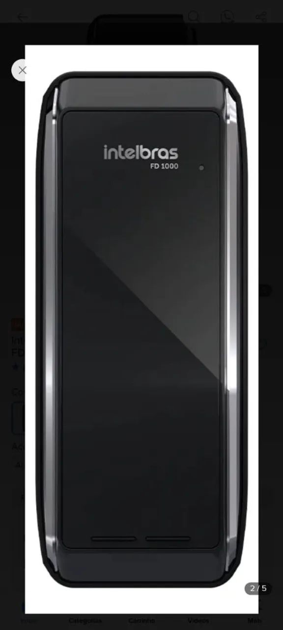 Fechadura digital Intelbras valor 280,00 - Foto 2