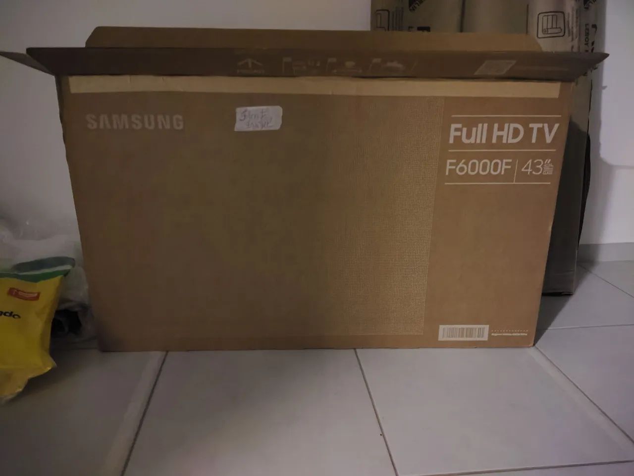 CAIXAS TV DE PAPELÃO PARA MUDANÇA - 43 E 55 POLEGADAS