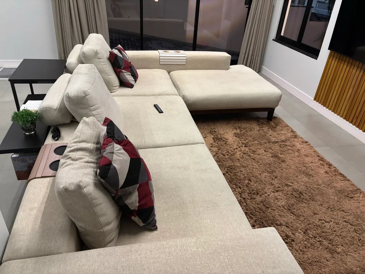 Sofá chaise 3 x 2 mts