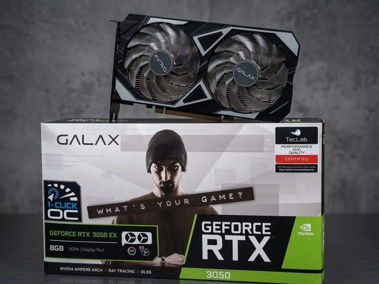 GEFORCE RTX 3050 EX GALAX 8GB - Foto 3